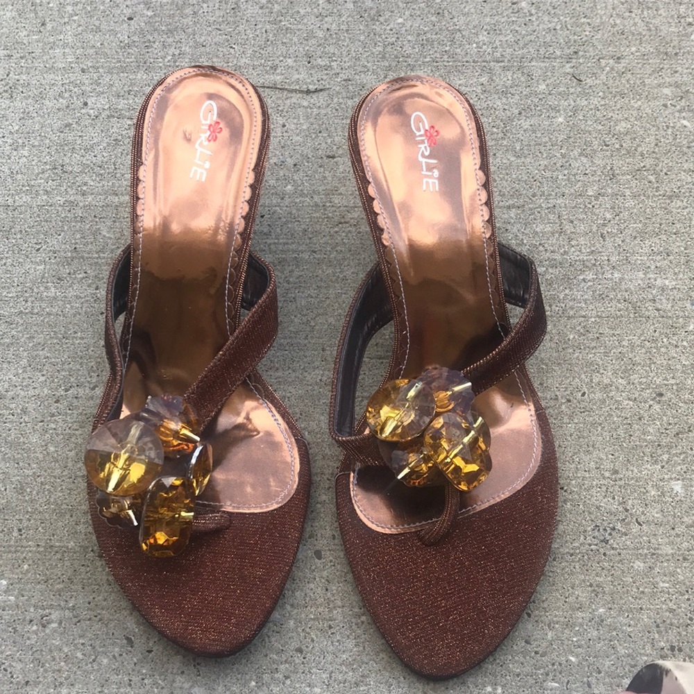 Sandals, tried on but like new